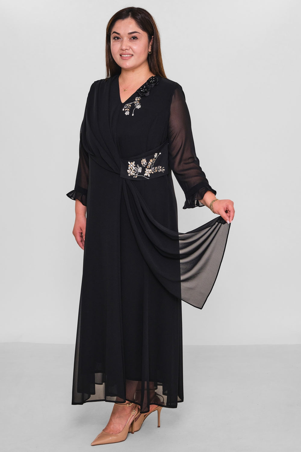Gumanize - Plus Size Dress (GMZ2026-953-172) - 8690200195099