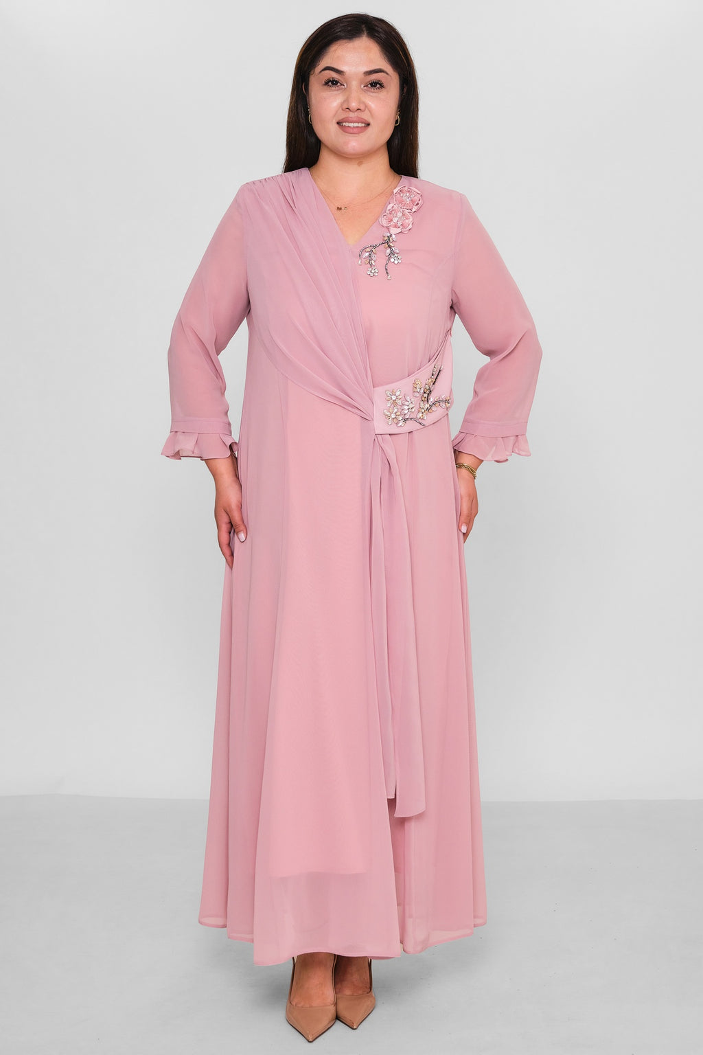 Gumanize - Plus Size Dress (GMZ2026-953-172) - 8690200195105