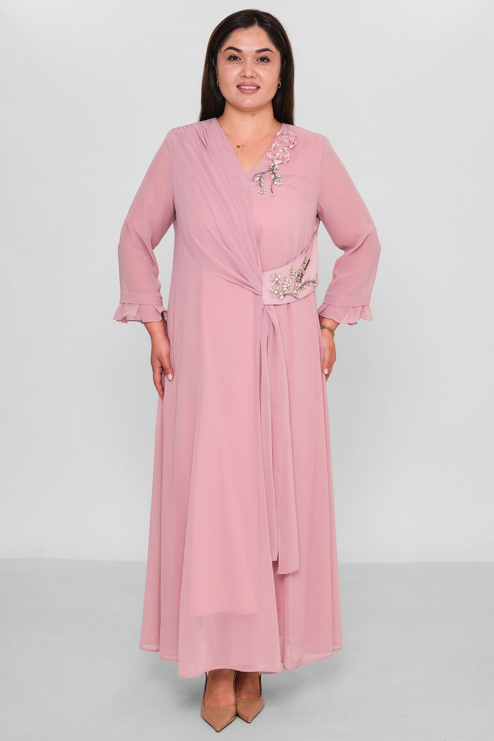 Gumanize - Plus Size Dress (GMZ2026-953-172) - 8690200195105