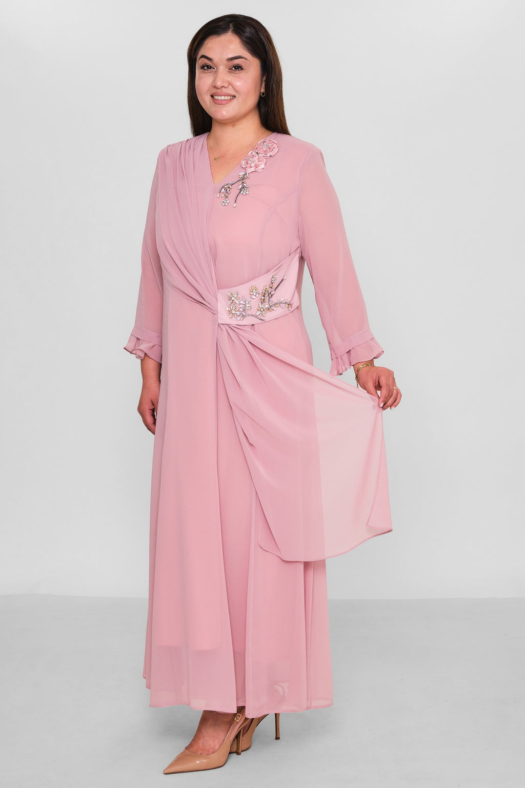 Gumanize - Plus Size Dress (GMZ2026-953-172) - 8690200195105