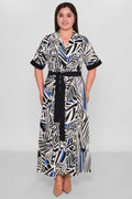 Dress Port - Plus Size Dress (DSP26Y5776) - 8690200195297