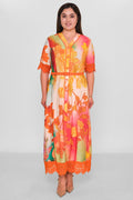 Dress Port - Plus Size Dress (DSP26Y5771) - 8690200195303