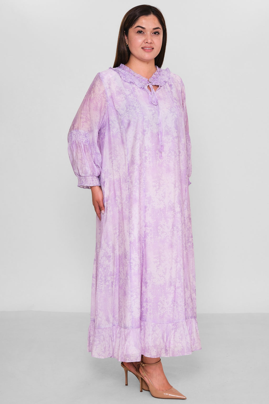 Gumanize - Extended Plus Size Dress (GMZ2026-1050-7586) - 8690200195327