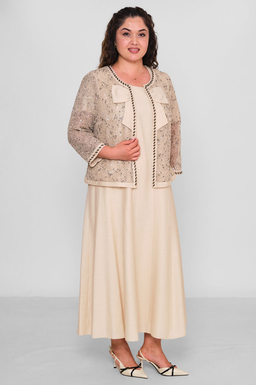 Gumanize - Plus Size Dress (GMZ2026-580-8177) - 8690200195501