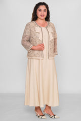 Gumanize - Plus Size Dress (GMZ2026-580-8177) - 8690200195501