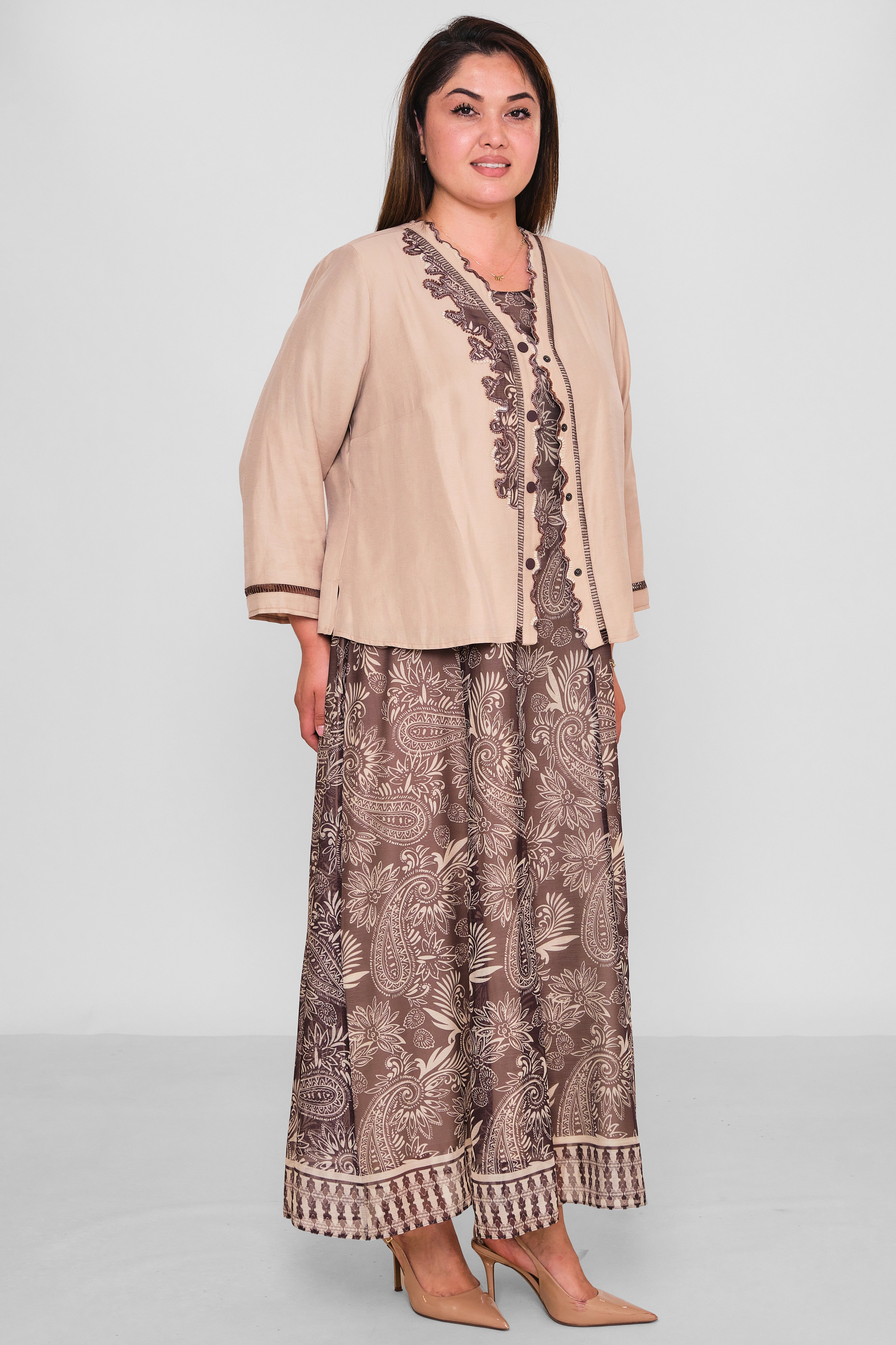 Gumanize - Plus Size Dress (GMZ2026-924-8312) - 8690200195563