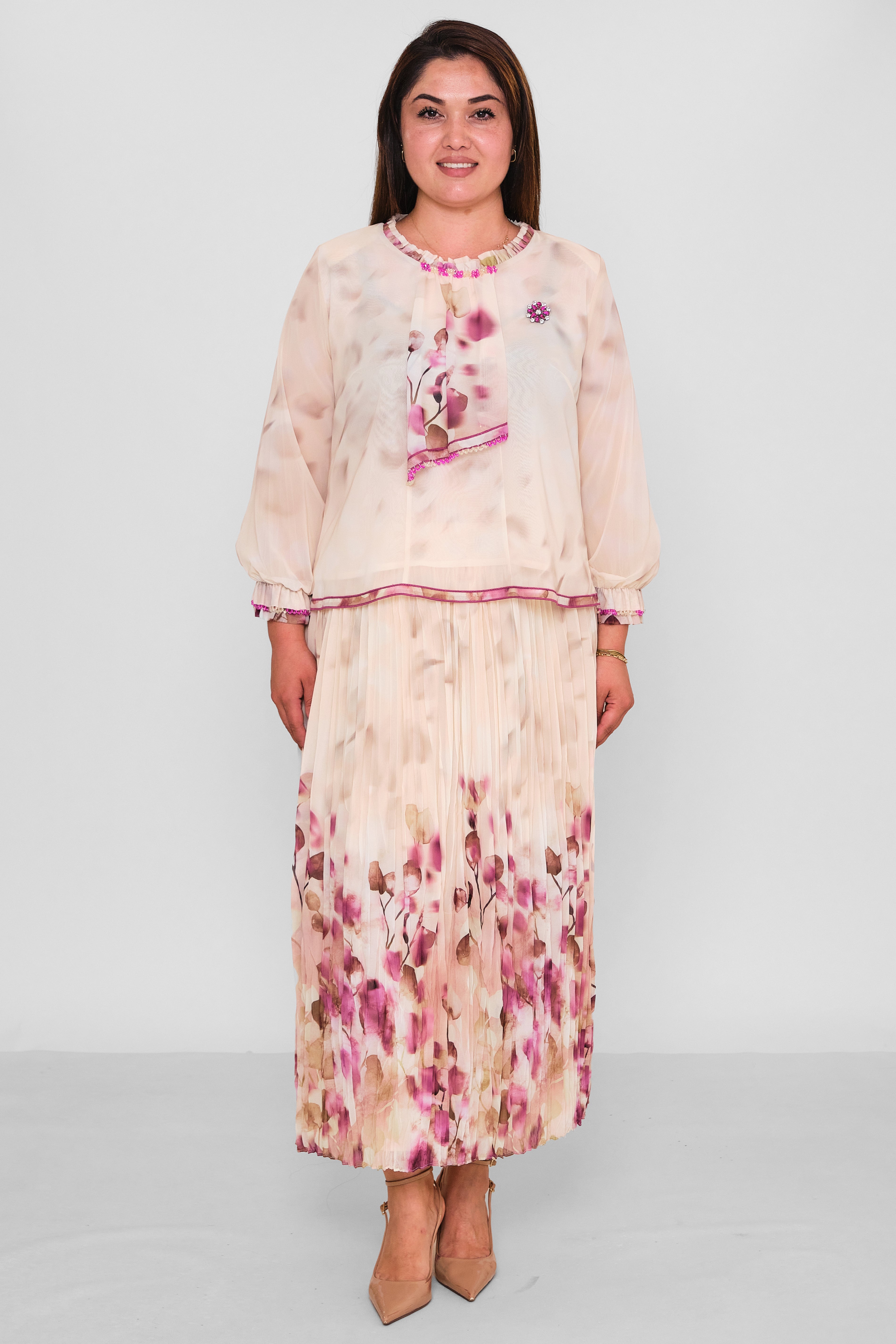 Gumanize - Plus Size Suit (GMZTK539-8334) - 8690200195570