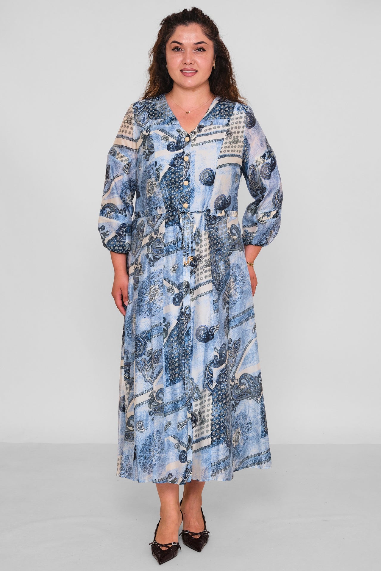 Gumanize - Plus Size Dress (GMZ2026-874-8292) - 8690200195945