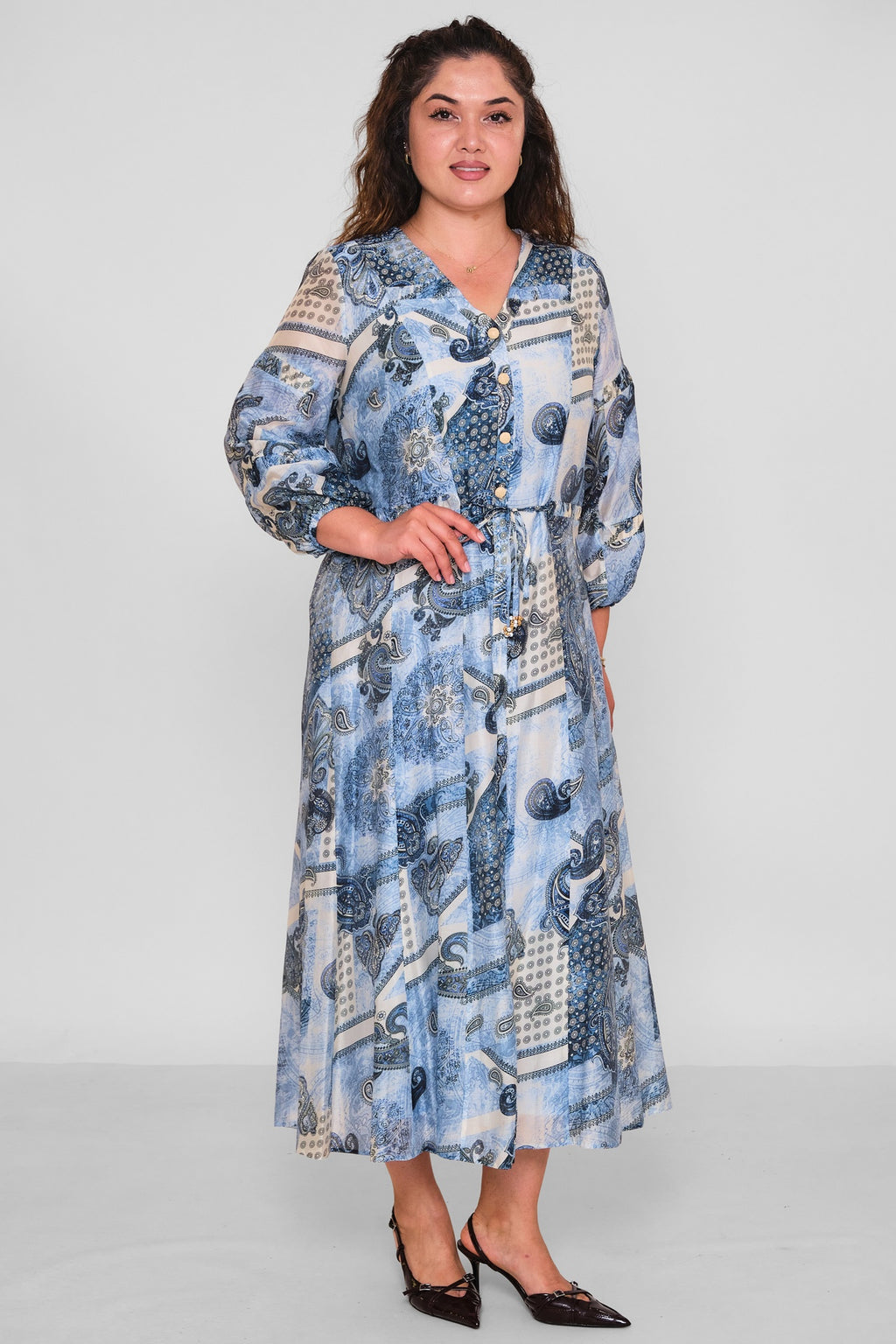 Gumanize - Plus Size Dress (GMZ2026-874-8292) - 8690200195945