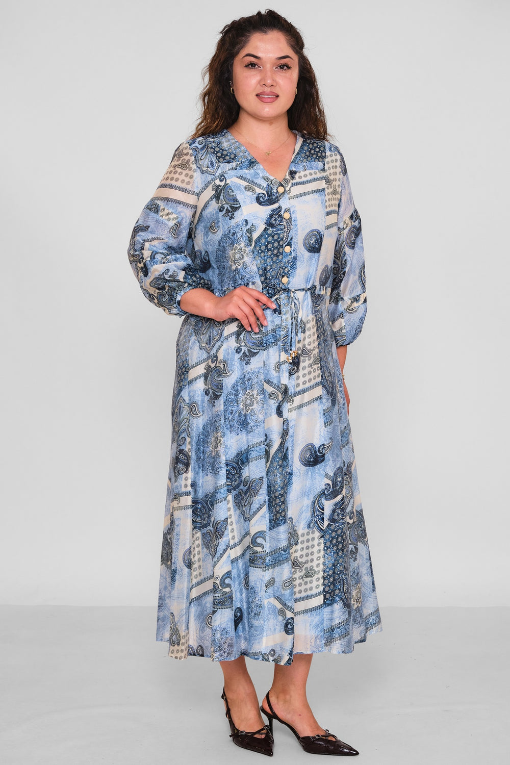 Gumanize - Plus Size Dress (GMZ2026-874-8292) - 8690200195945
