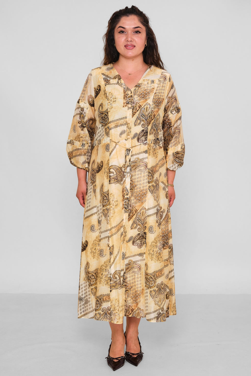 Gumanize - Plus Size Dress (GMZ2026-874-8292) - 8690200195952