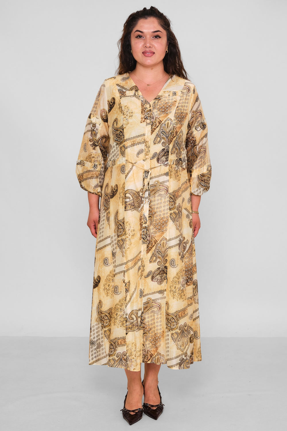 Gumanize - Plus Size Dress (GMZ2026-874-8292) - 8690200195952