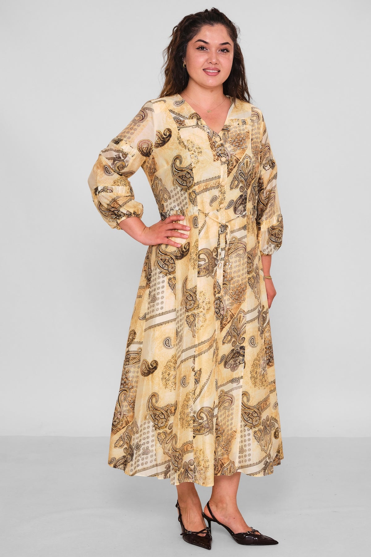 Gumanize - Plus Size Dress (GMZ2026-874-8292) - 8690200195952