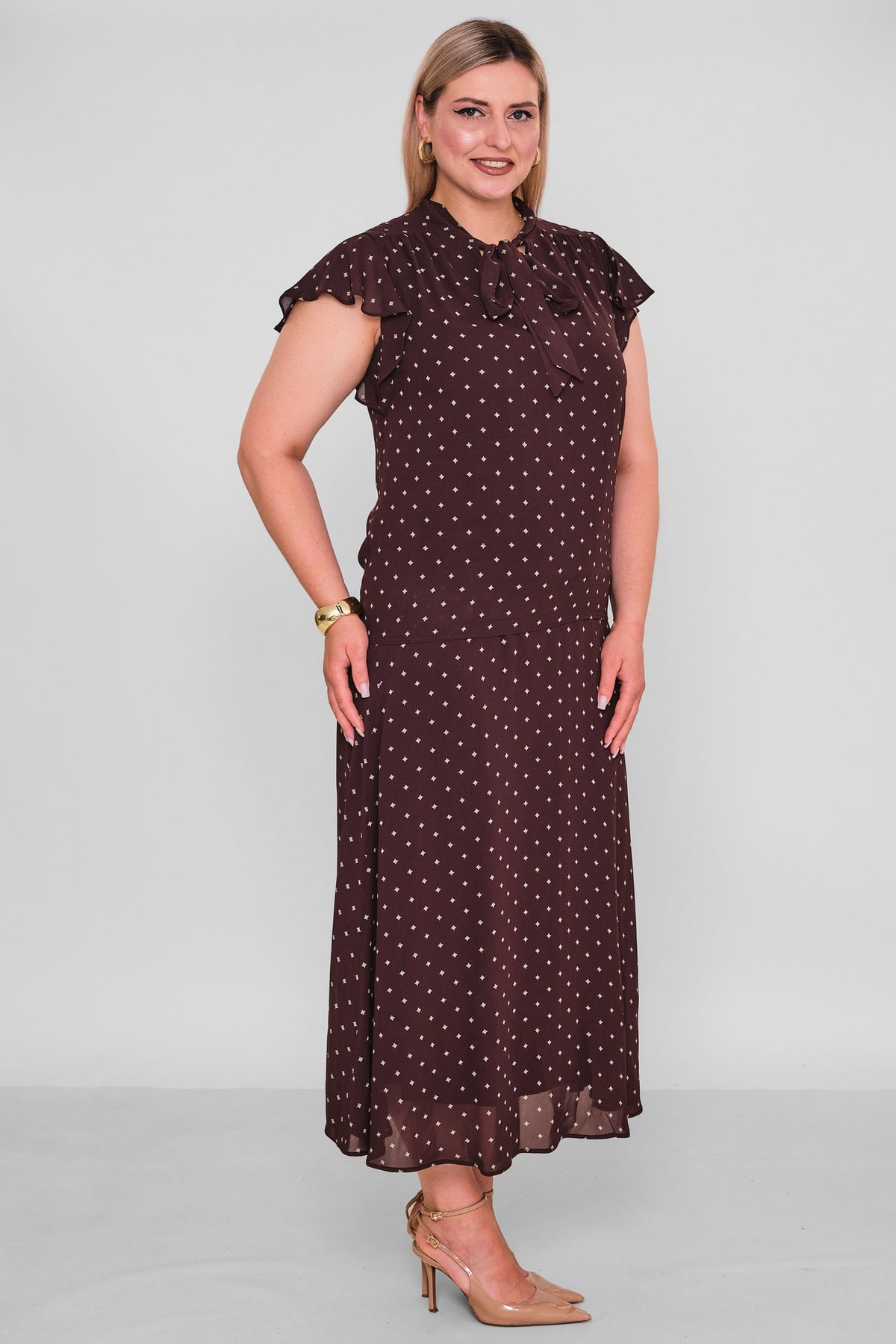 Revaro - Plus Size Blouse (RVR26YBB-4124) - 8690200196065
