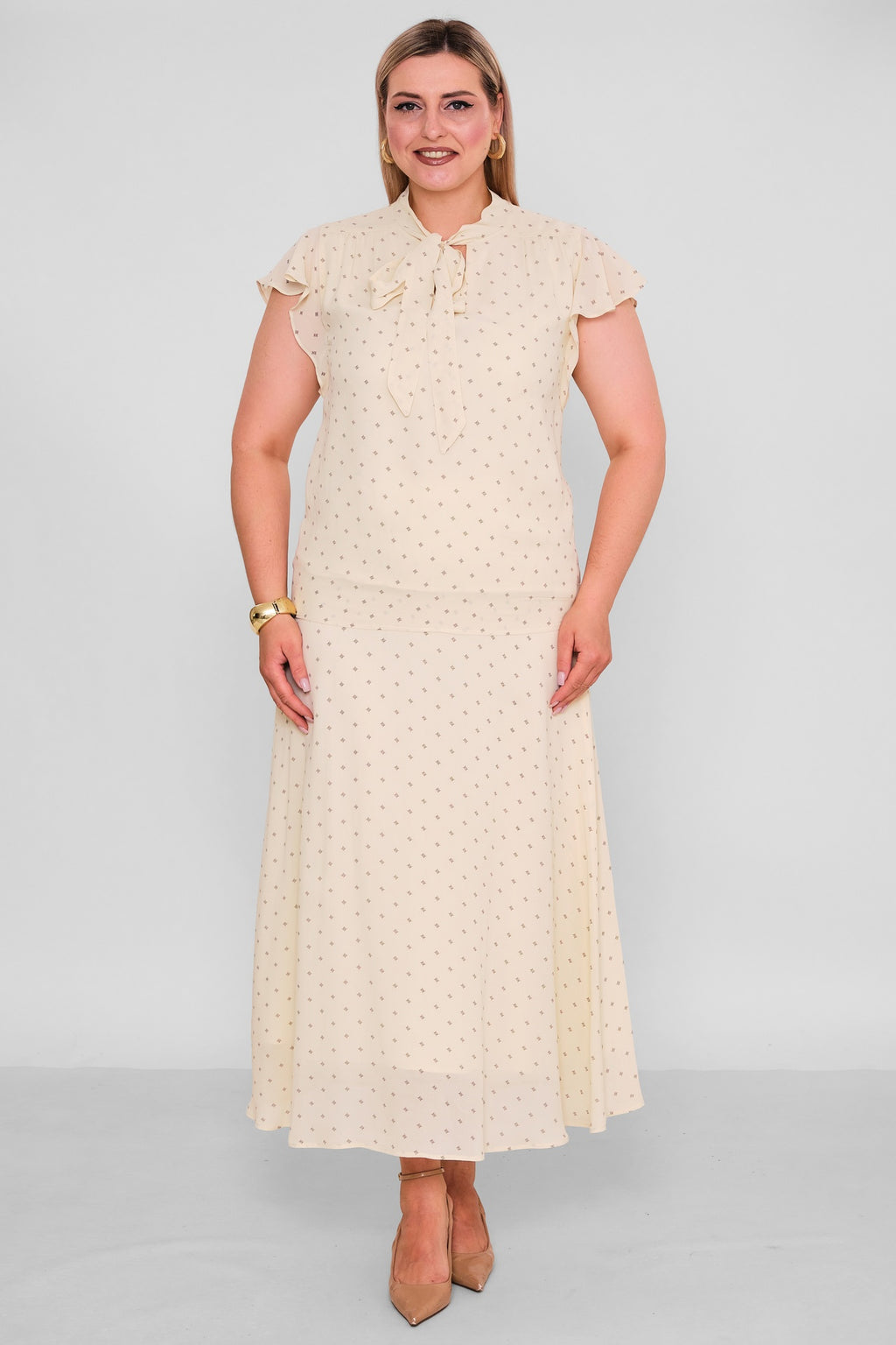 Revaro - Plus Size Blouse (RVR26YBB-4124) - 8690200196072