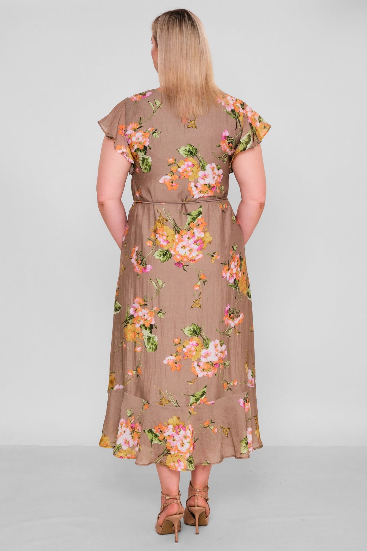 Revaro - Plus Size Dress (RVR26YBS-2711) - 8690200196119