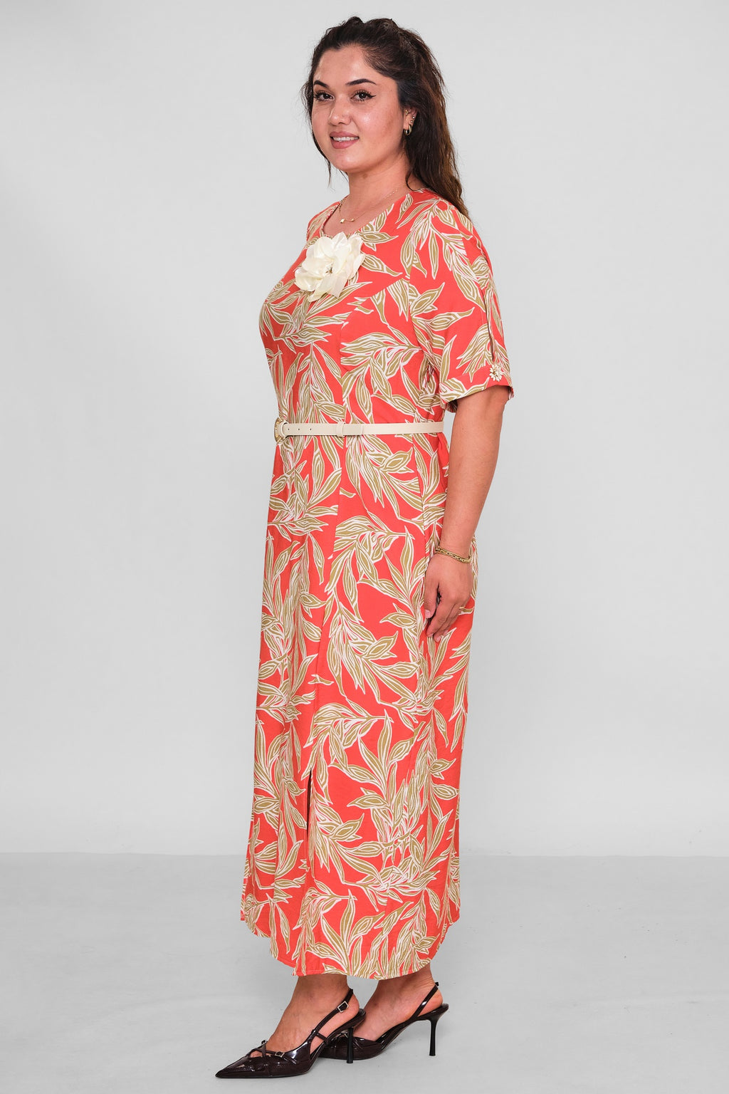 Dress Port - Plus Size Dress (DSP26Y5773) - 8690200196157