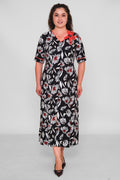 Dress Port - Plus Size Dress (DSP26Y5778) - 8690200196164