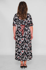 Dress Port - Plus Size Dress (DSP26Y5778) - 8690200196164