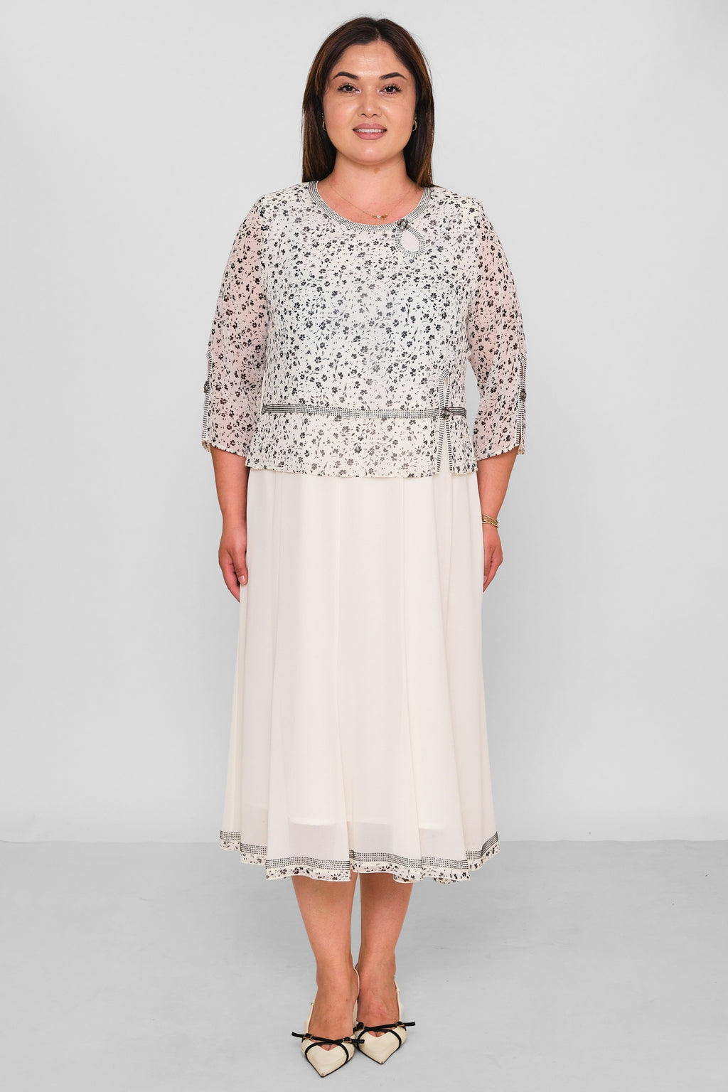 Gumanize - Plus Size Dress (GMZ2026-1064-8237) - 8690200196461