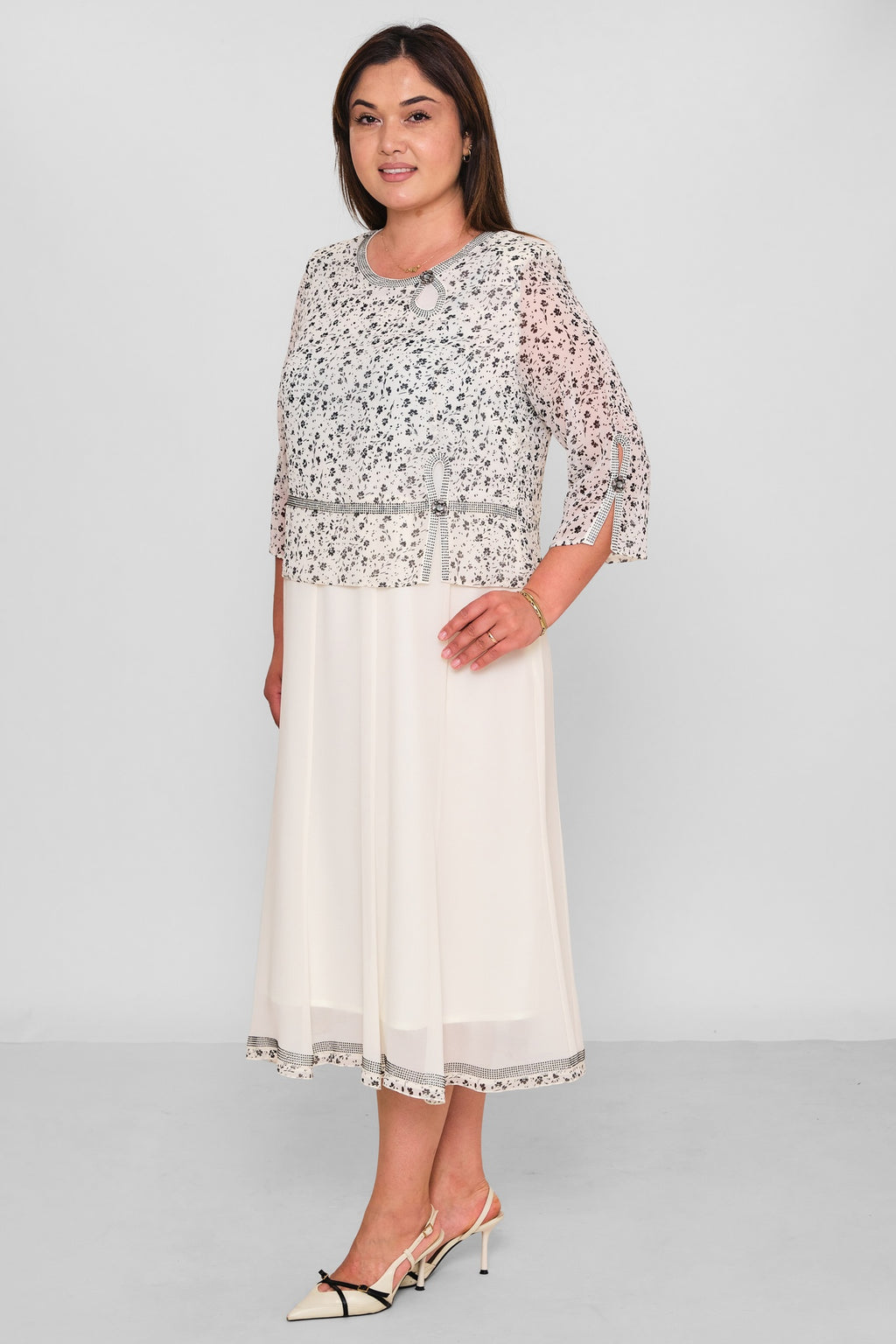 Gumanize - Plus Size Dress (GMZ2026-1064-8237) - 8690200196461