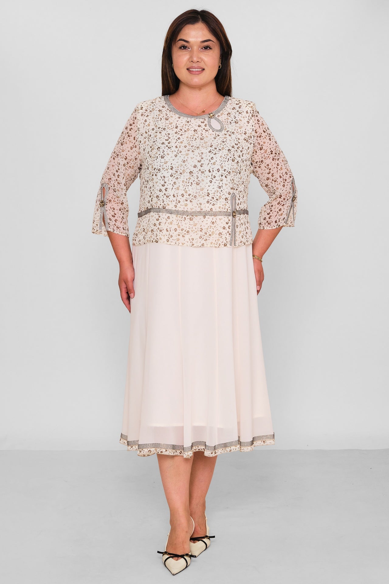 Gumanize - Plus Size Dress (GMZ2026-1064-8237) - 8690200196478