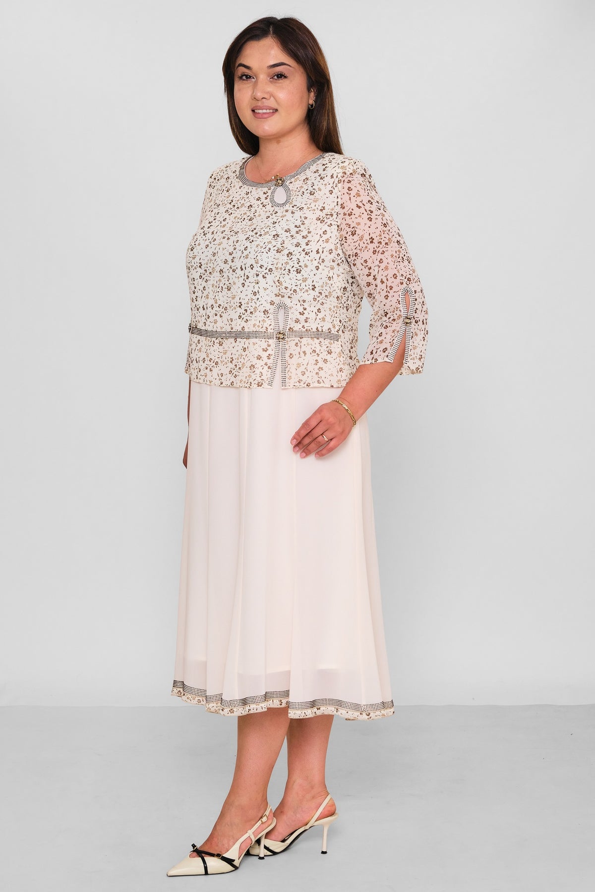 Gumanize - Plus Size Dress (GMZ2026-1064-8237) - 8690200196478