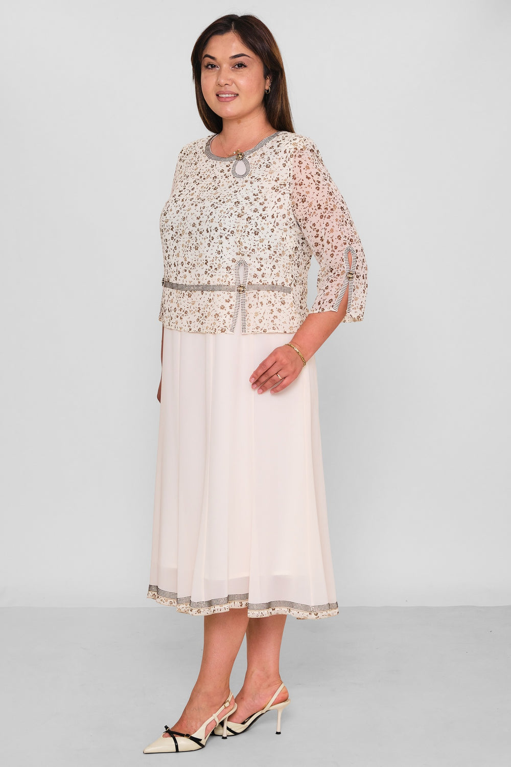 Gumanize - Plus Size Dress (GMZ2026-1064-8237) - 8690200196478