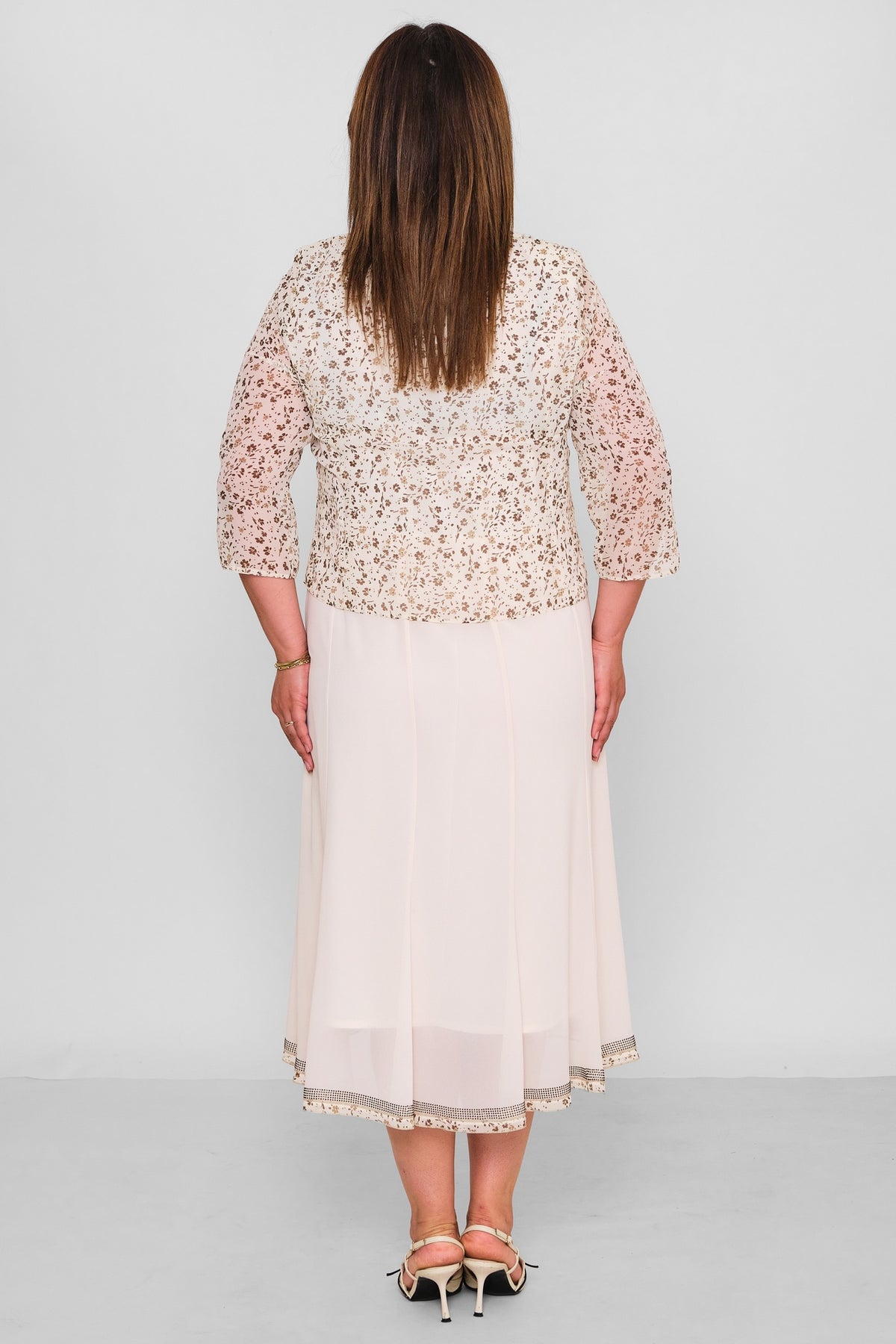 Gumanize - Extended Plus Size Dress (GMZ2026-1065-8237) - 8690200196508