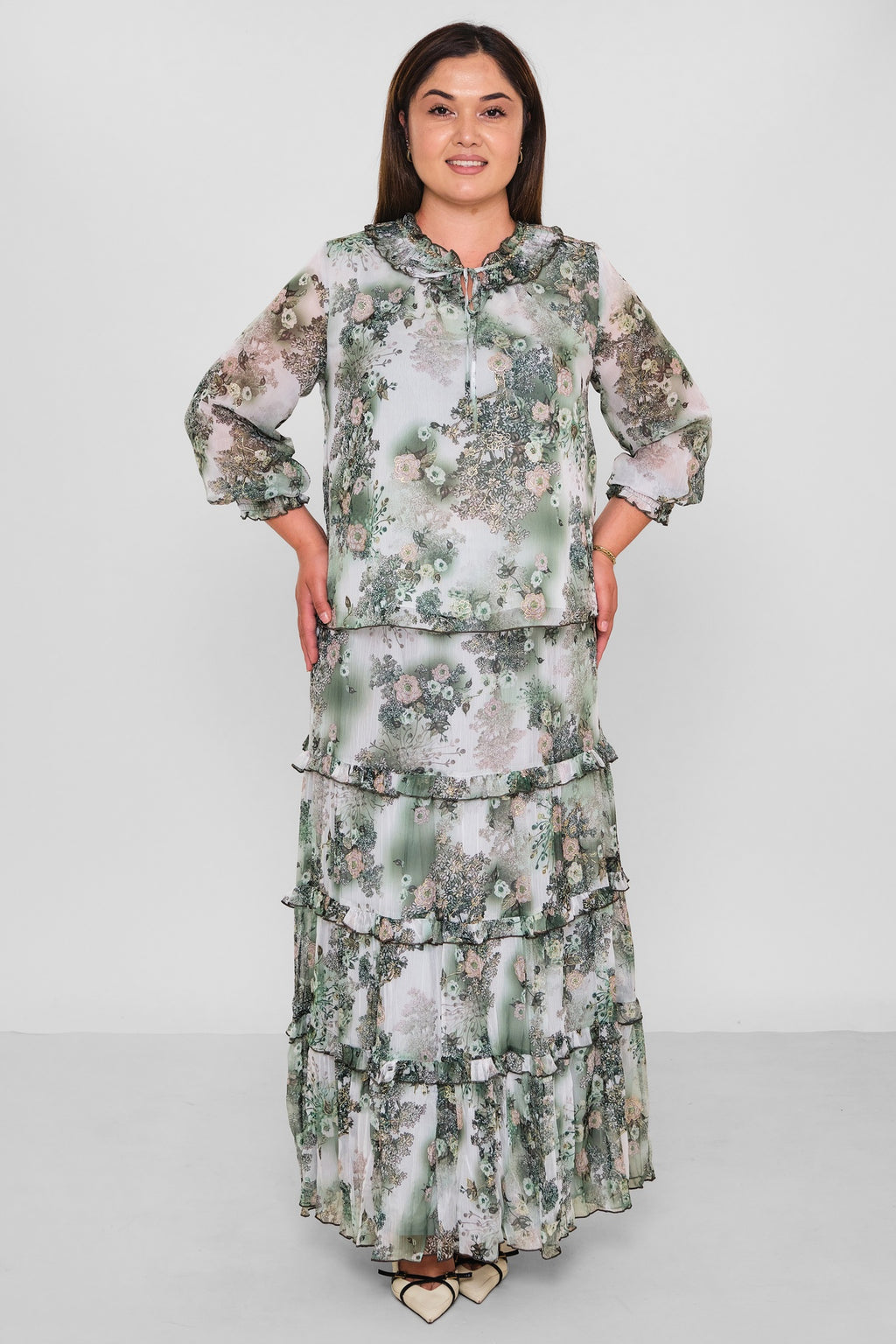 Gumanize - Plus Size Suit (GMZTK538-7585) - 8690200196515