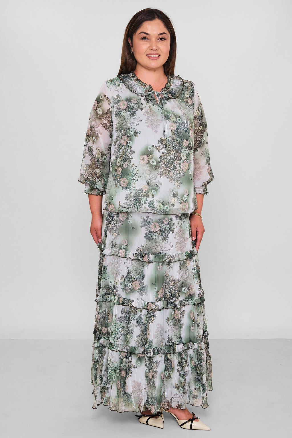 Gumanize - Plus Size Suit (GMZTK538-7585) - 8690200196515