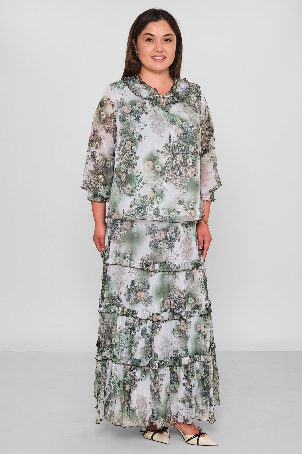 Gumanize - Plus Size Suit (GMZTK538-7585) - 8690200196515