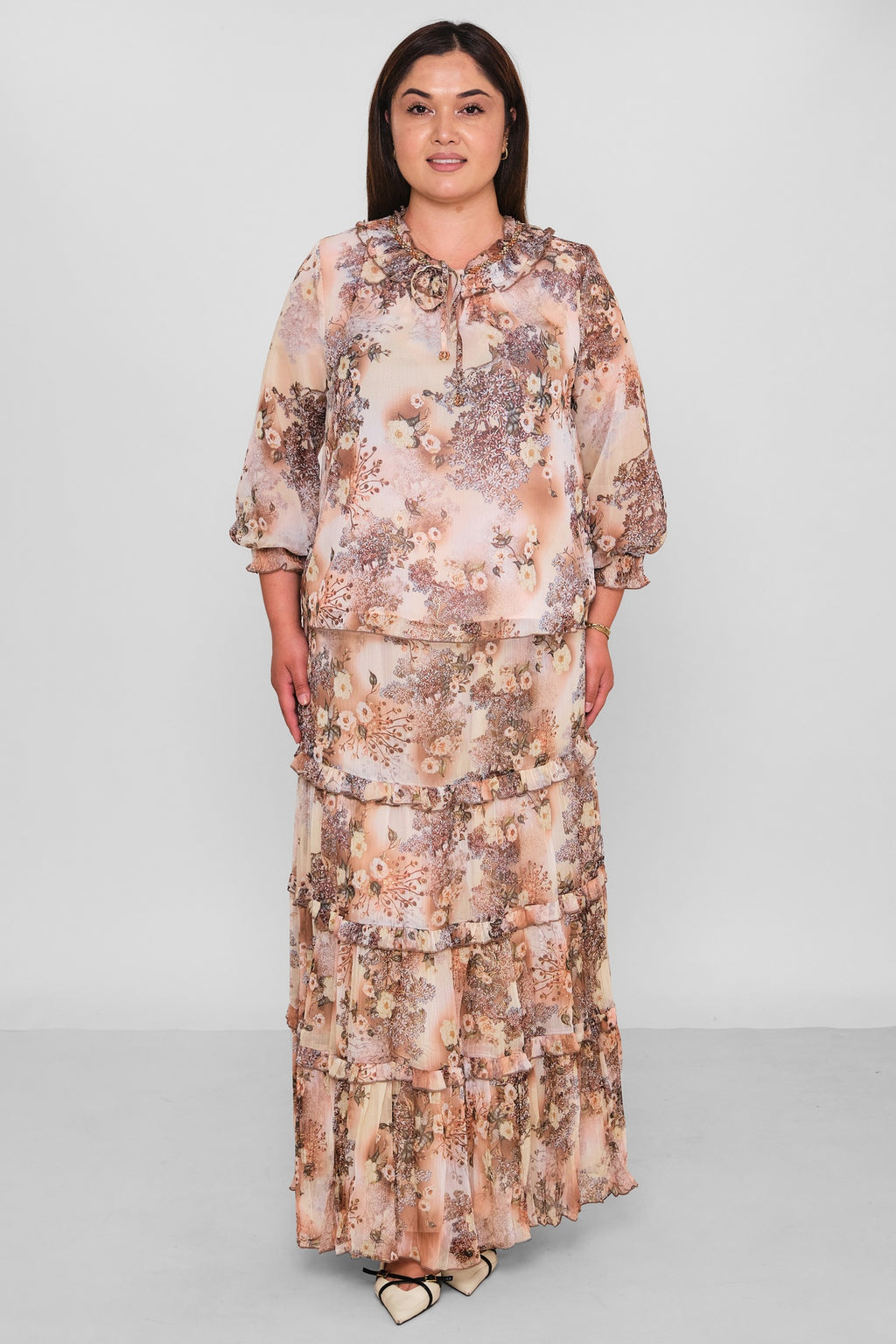 Gumanize - Plus Size Suit (GMZTK538-7585) - 8690200196522