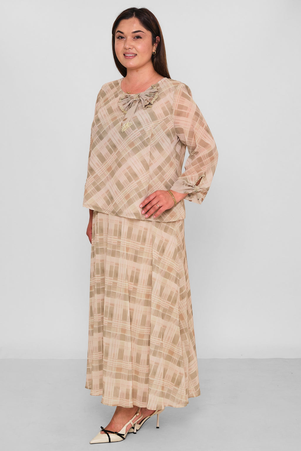 Gumanize - Plus Size Suit (GMZTK612-8236) - 8690200196539