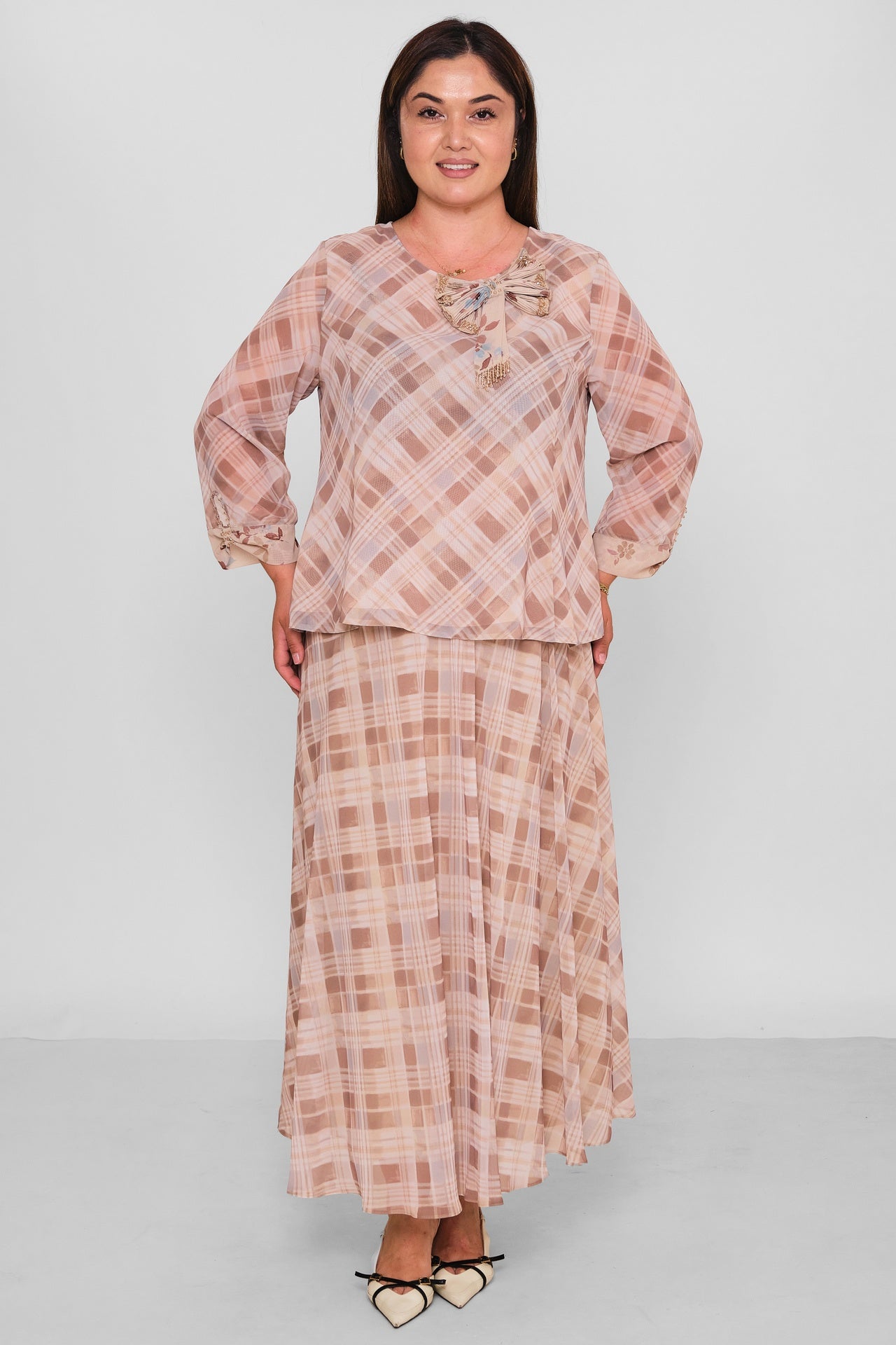Gumanize - Plus Size Suit (GMZTK612-8236) - 8690200196546