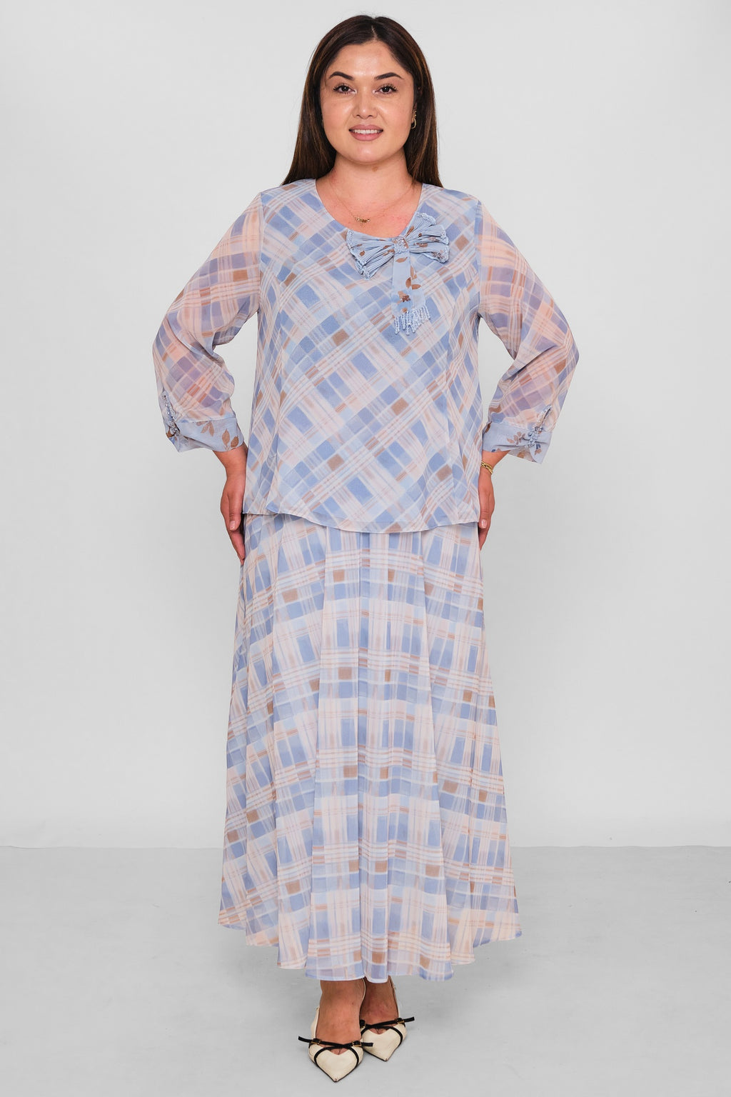 Gumanize - Plus Size Suit (GMZTK612-8236) - 8690200196553
