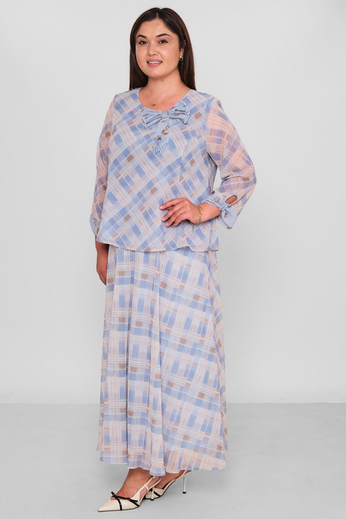 Gumanize - Plus Size Suit (GMZTK612-8236) - 8690200196553