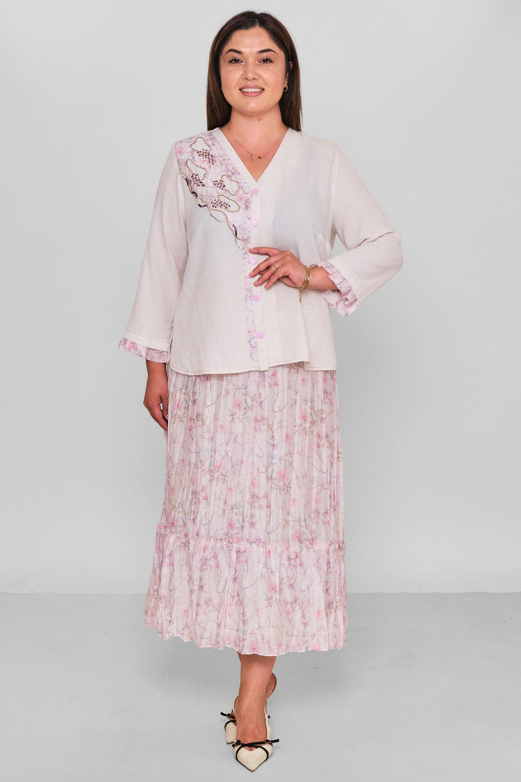 Gumanize - Plus Size Suit (GMZTK693-8299) - 8690200196560