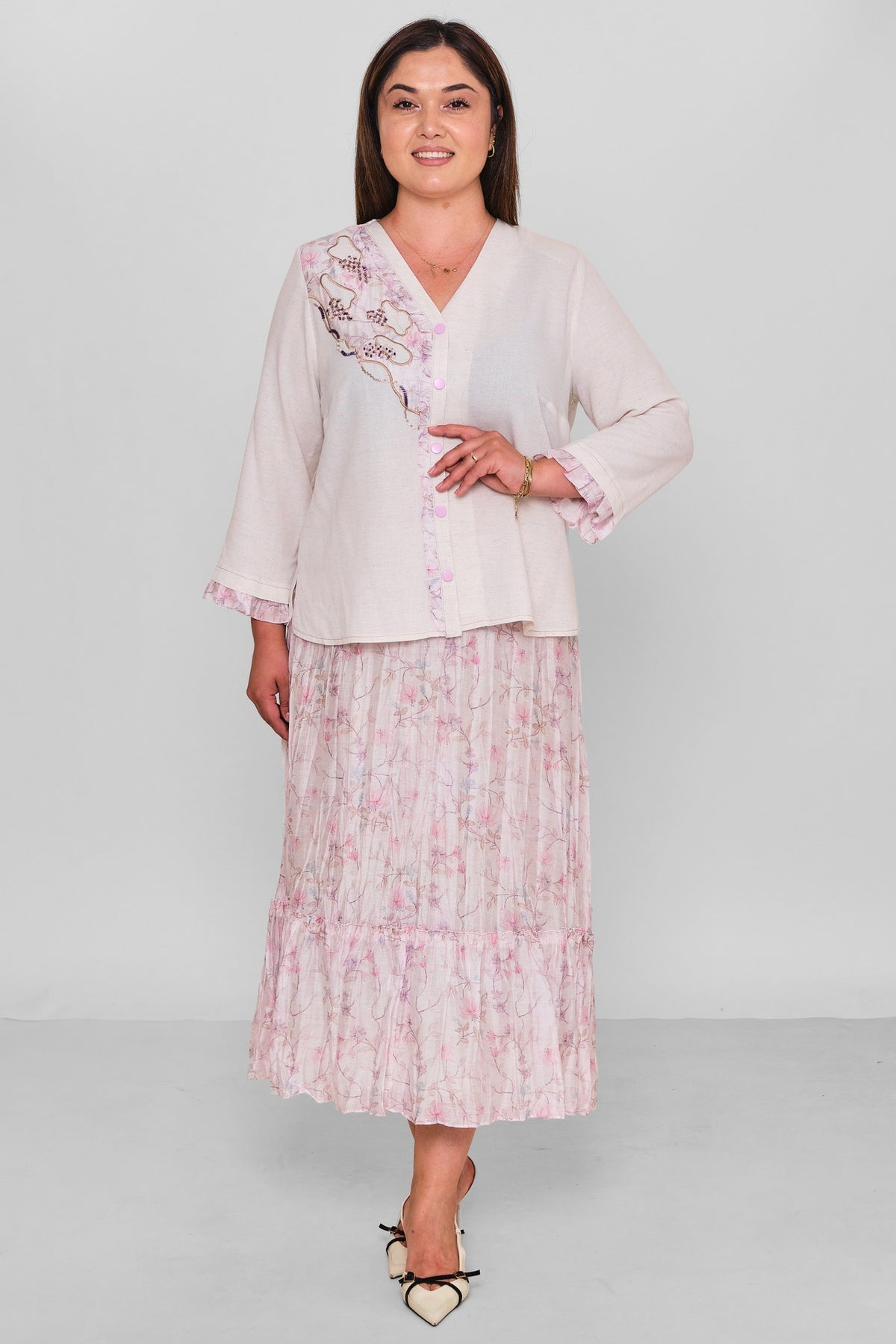 Gumanize - Plus Size Suit (GMZTK693-8299) - 8690200196560