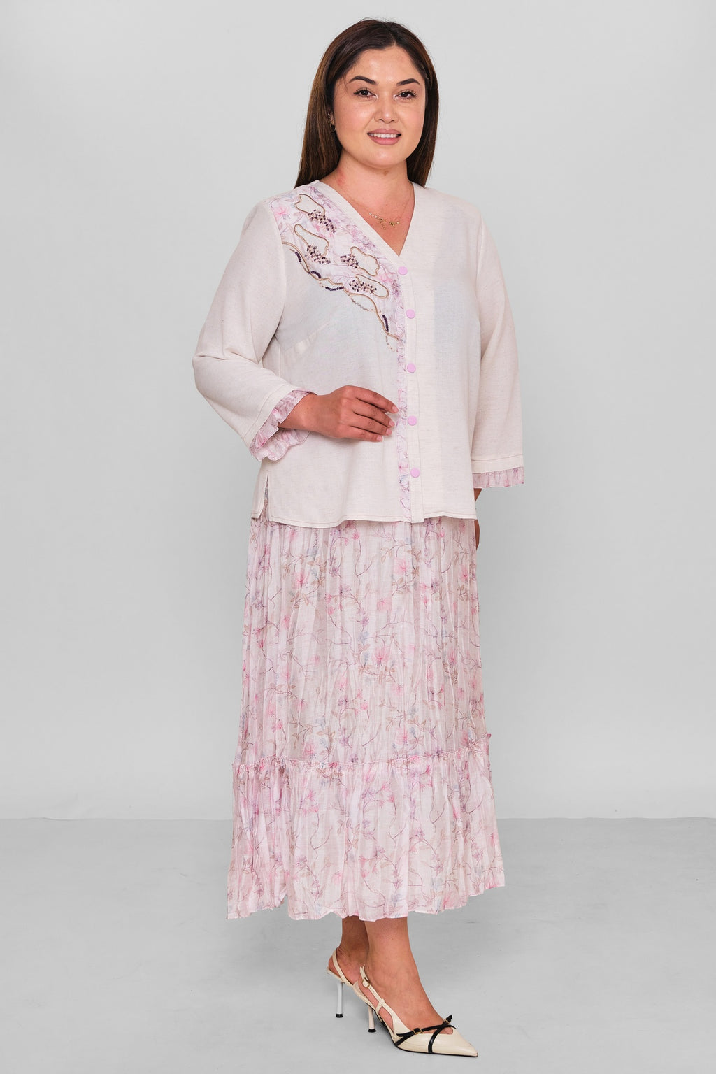 Gumanize - Plus Size Suit (GMZTK693-8299) - 8690200196560