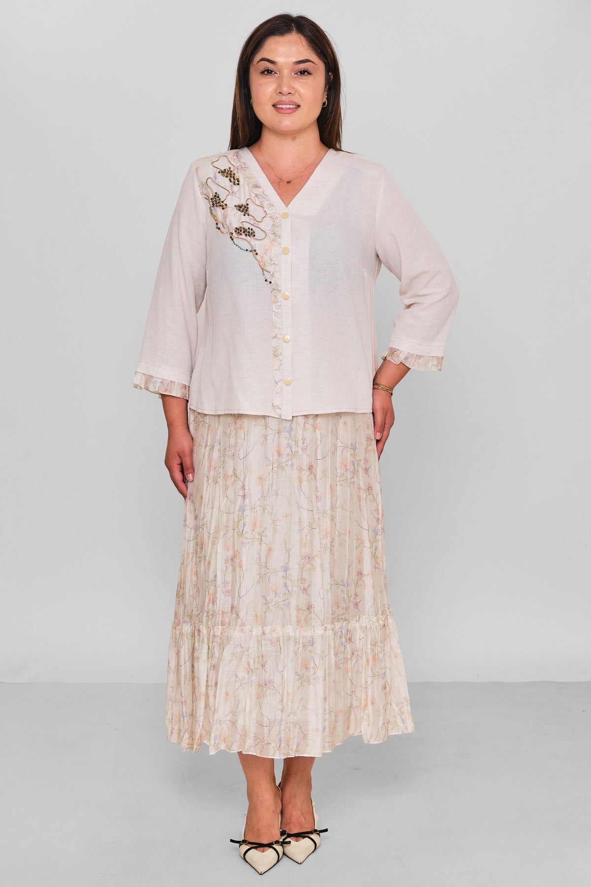 Gumanize - Plus Size Suit (GMZTK693-8299) - 8690200196577