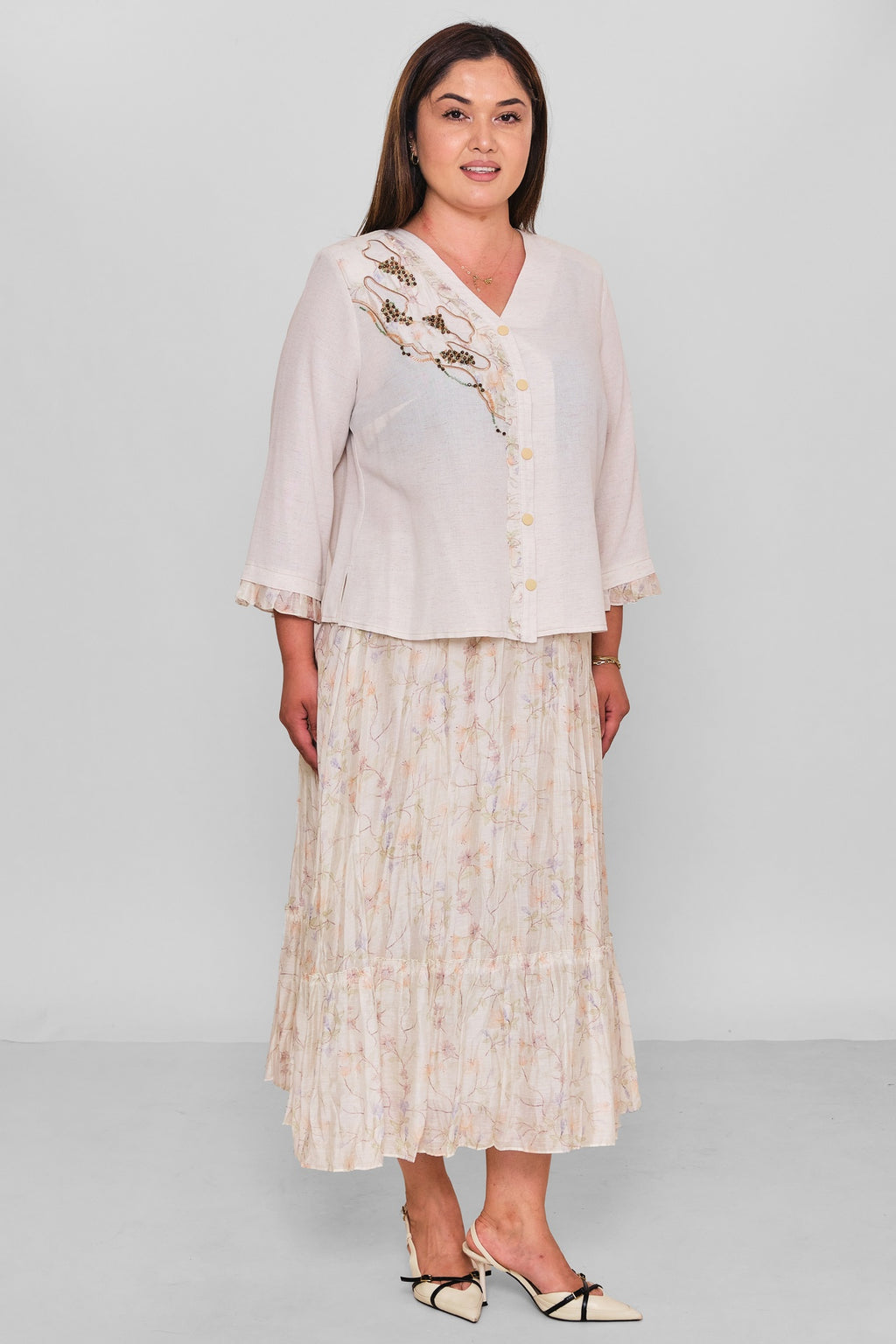 Gumanize - Plus Size Suit (GMZTK693-8299) - 8690200196577