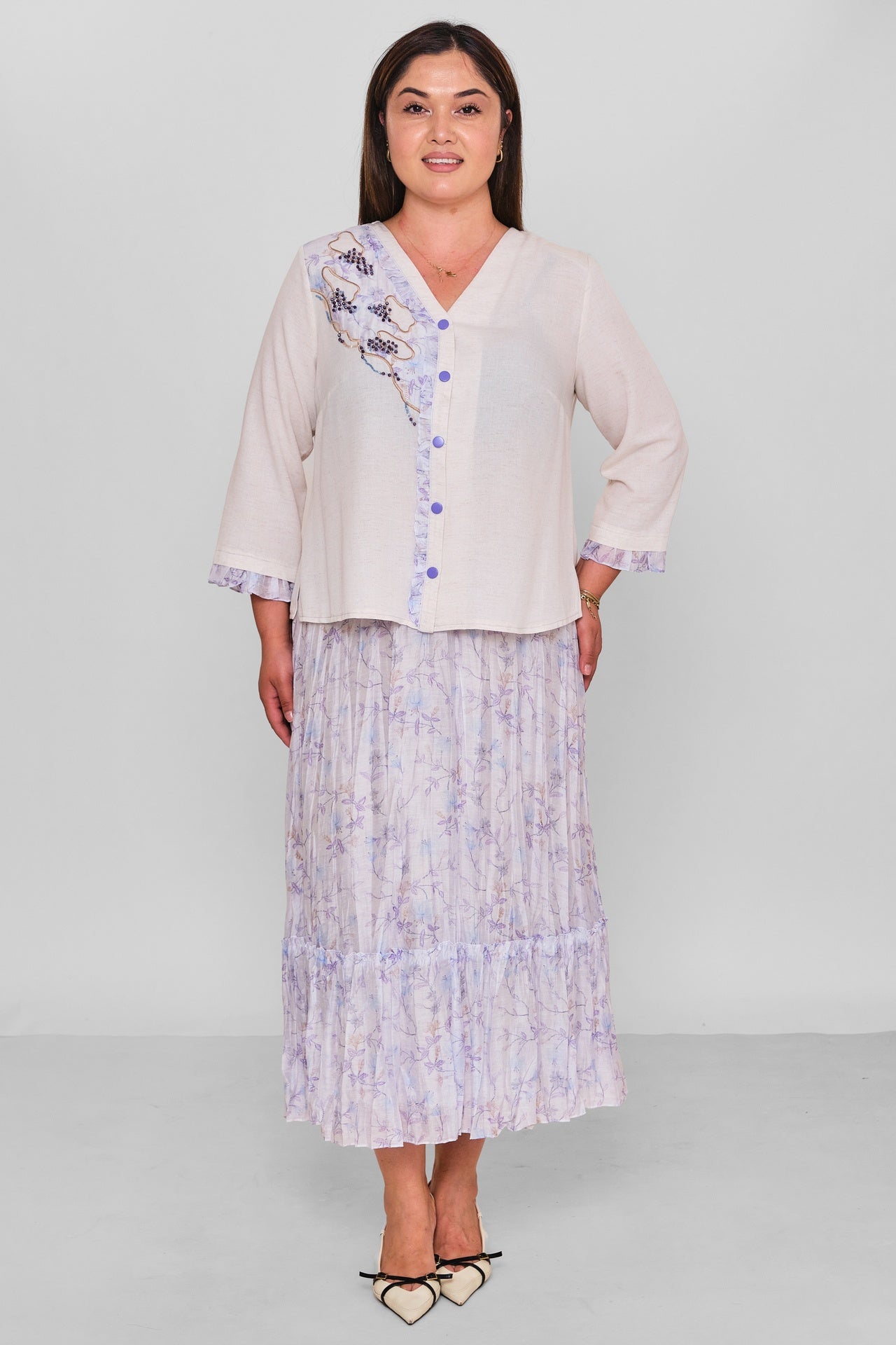 Gumanize - Plus Size Suit (GMZTK693-8299) - 8690200196584