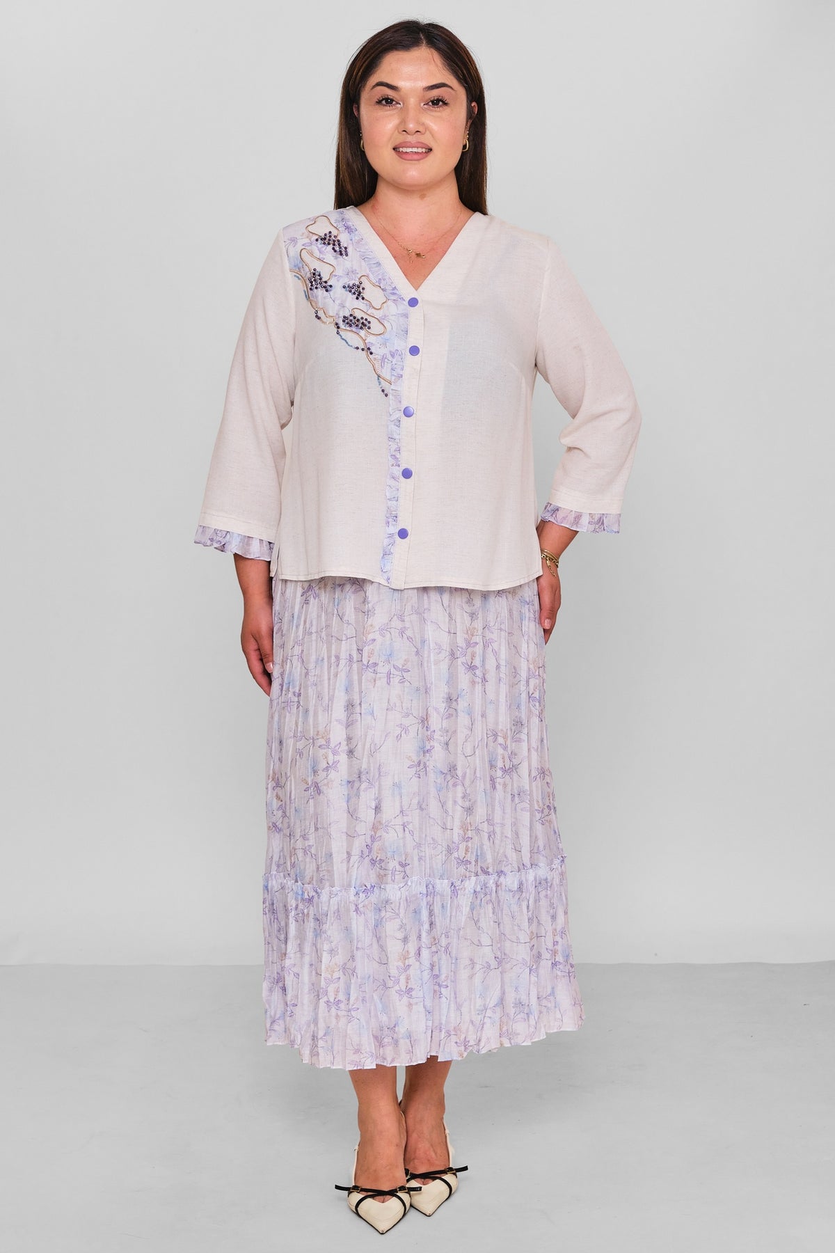 Gumanize - Plus Size Suit (GMZTK693-8299) - 8690200196584