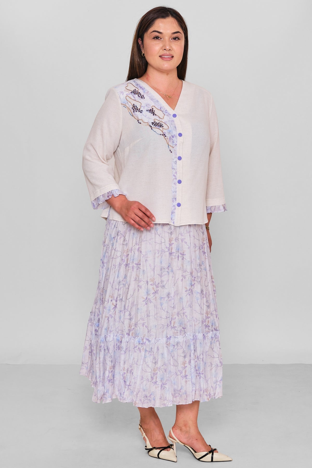 Gumanize - Plus Size Suit (GMZTK693-8299) - 8690200196584