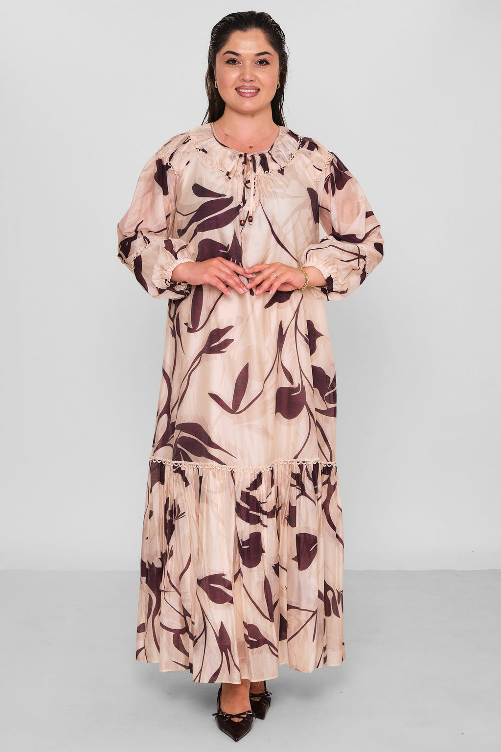 Gumanize - Plus Size Dress (GMZ2026-830-8333) - 8690200196751