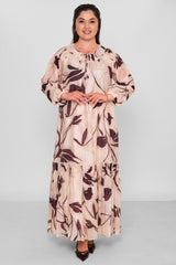 Gumanize - Plus Size Dress (GMZ2026-830-8333) - 8690200196751