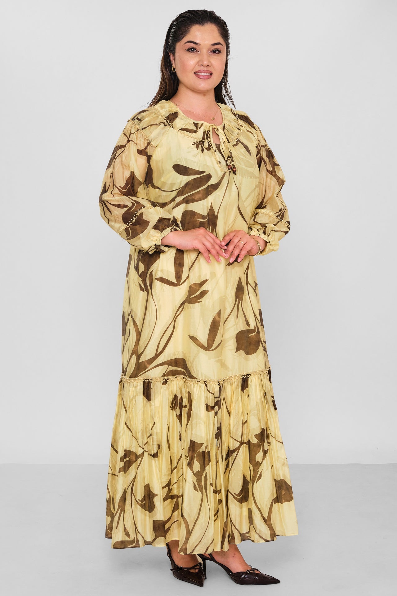 Gumanize - Plus Size Dress (GMZ2026-830-8333) - 8690200196775