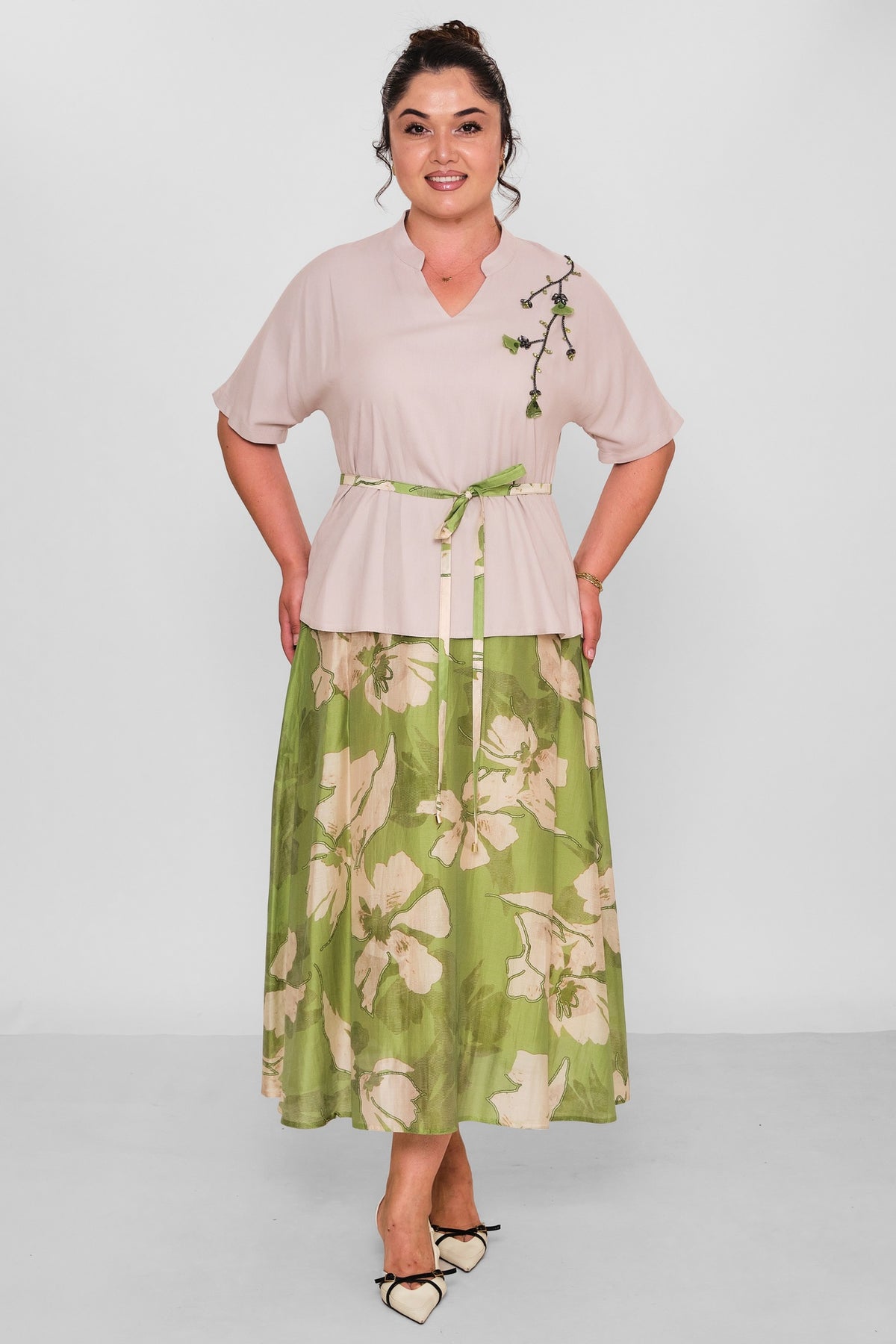Dress Port - Plus Size Suit (DSP26Y3522) - 8690200196829