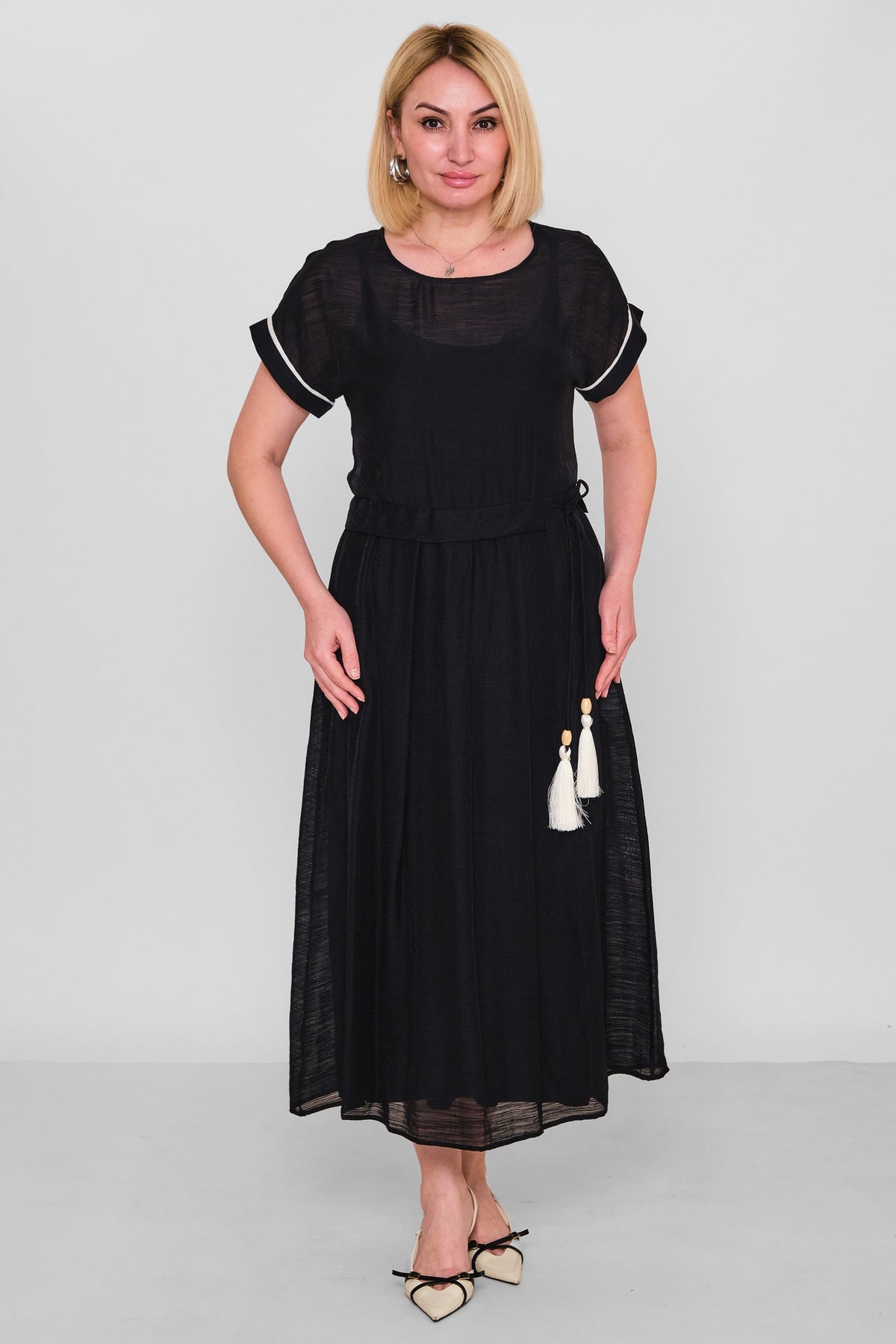 Revaro - Regular Size Dress (RVR26YS-9117) - 8690200196935